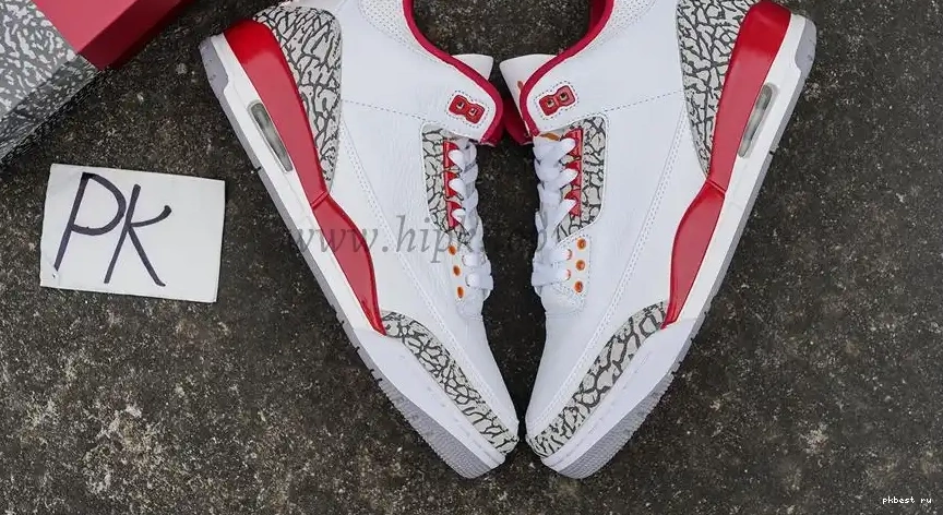 God Cardinal retro to air materials Pk ready 3 jordan ship Red retail 0527